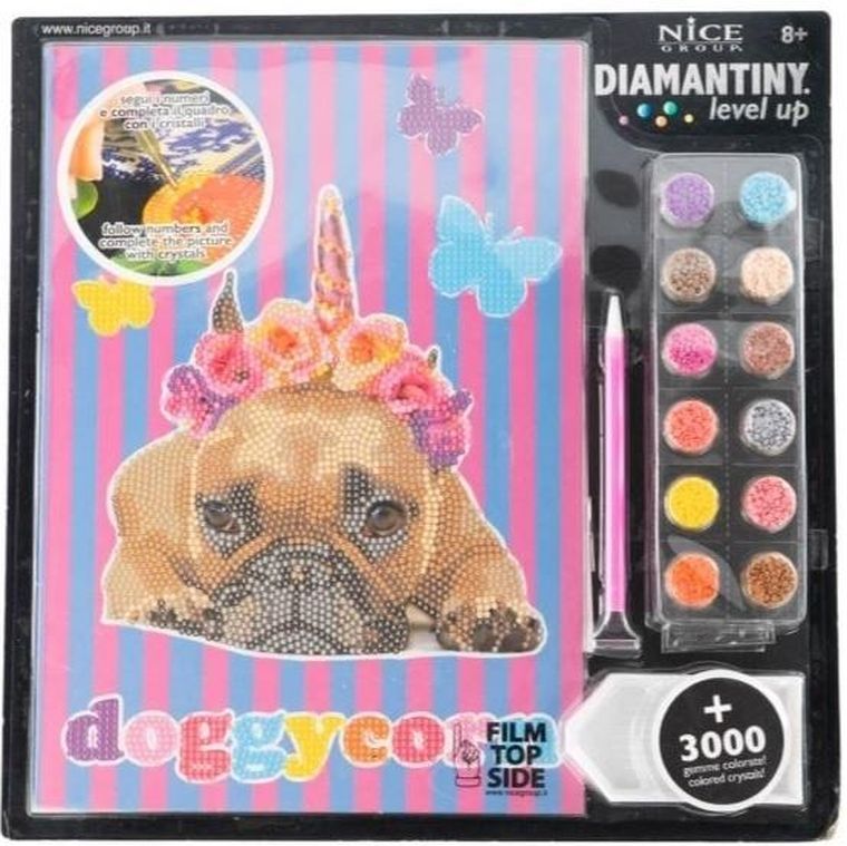 Nice Group, mozaika diamentowa, Level Up, Doggycorn