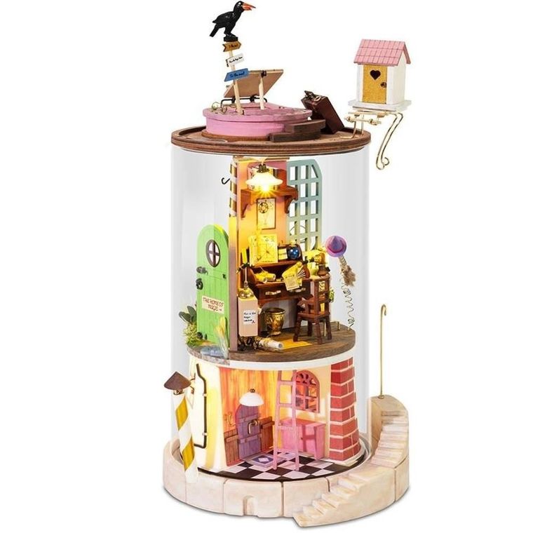 Nice Idea, Samotny Sąsiad, drewniany model LED