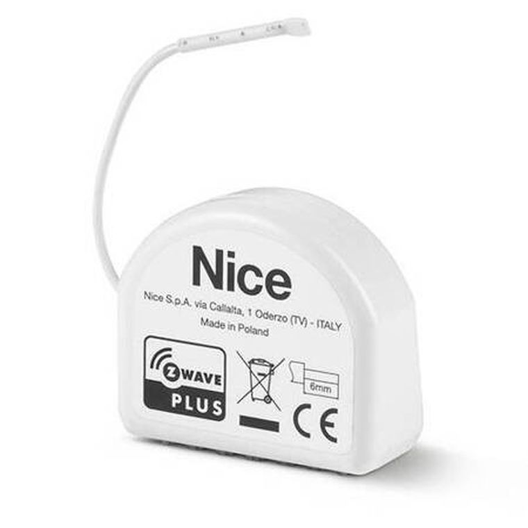 Nice, moduł do zdalnego sterowania urządzeniami, SingleSwitch-Control, FGS-213 ZW5 EU