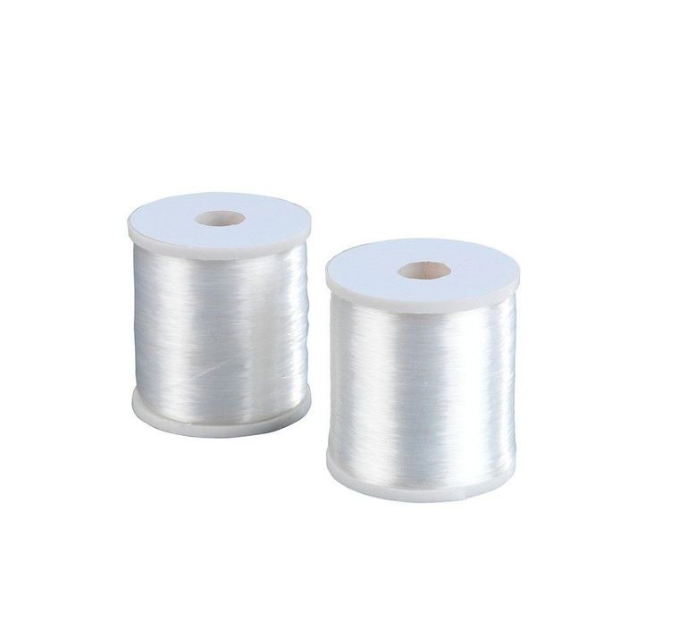 Nici do szycia przeźroczyste, 2 szt.