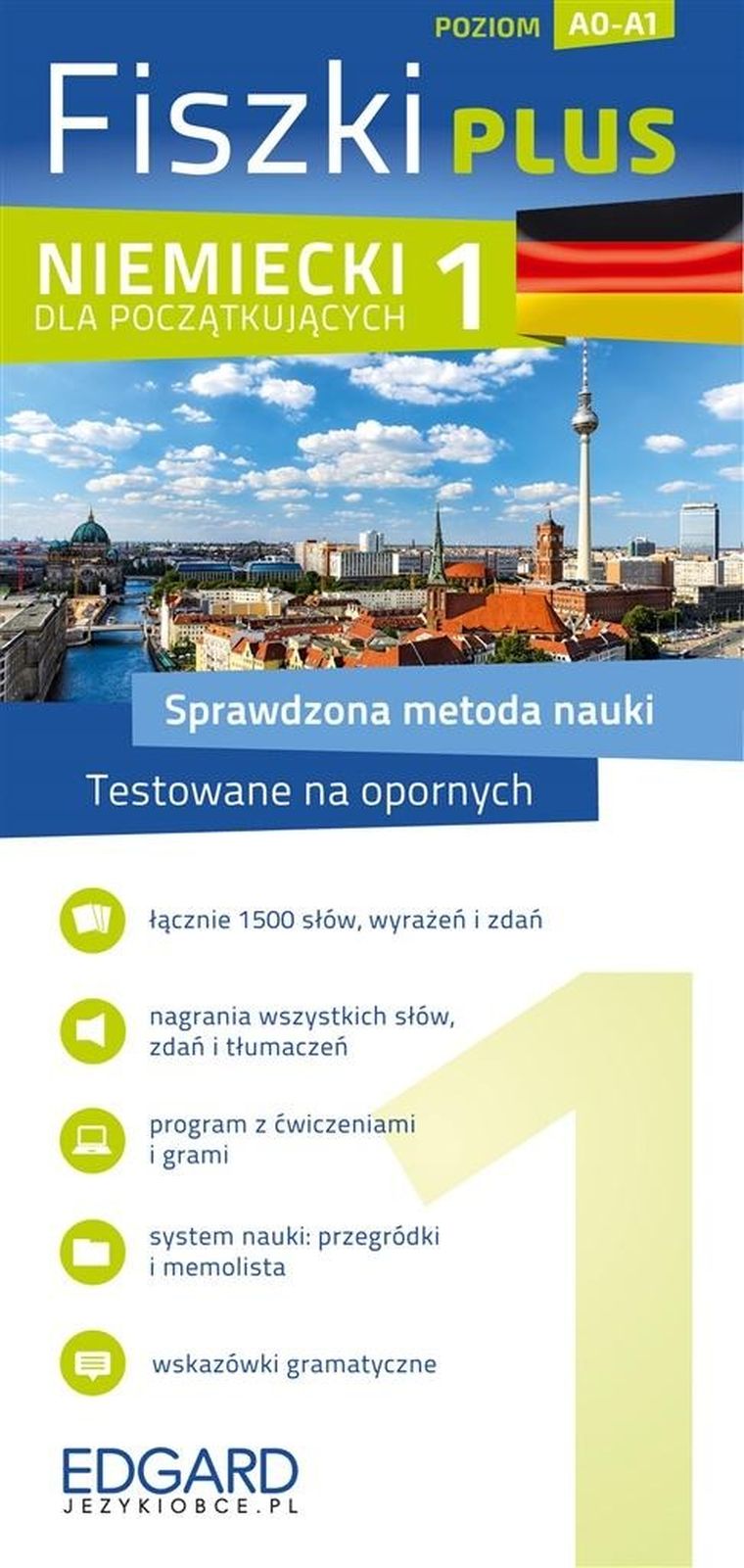 Niemiecki. Fiszki PLUS dla początkujących 1 — Edgard