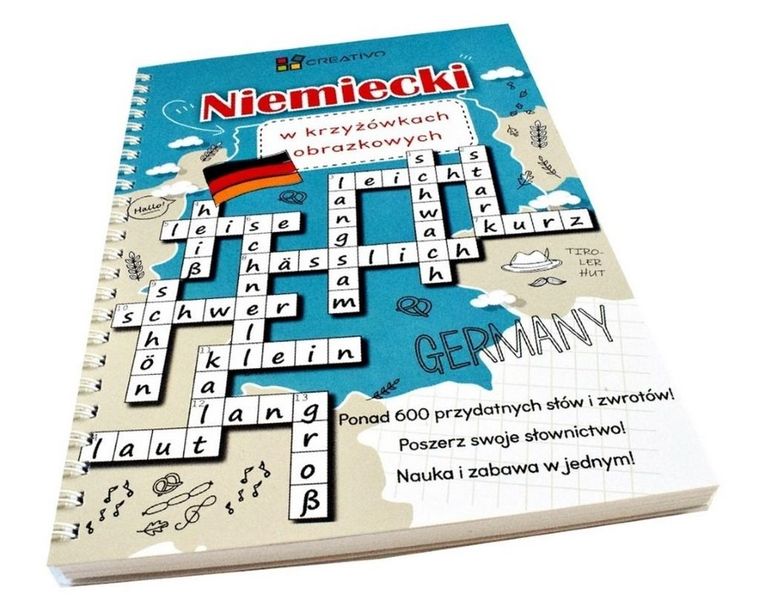 Niemiecki w krzyżówkach obrazkowych