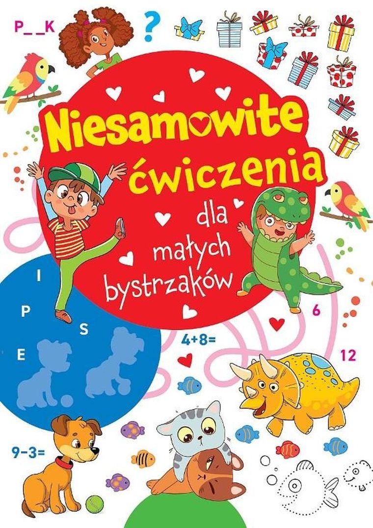 Niesamowite ćwiczenia dla małych bystrzaków. Czerwona