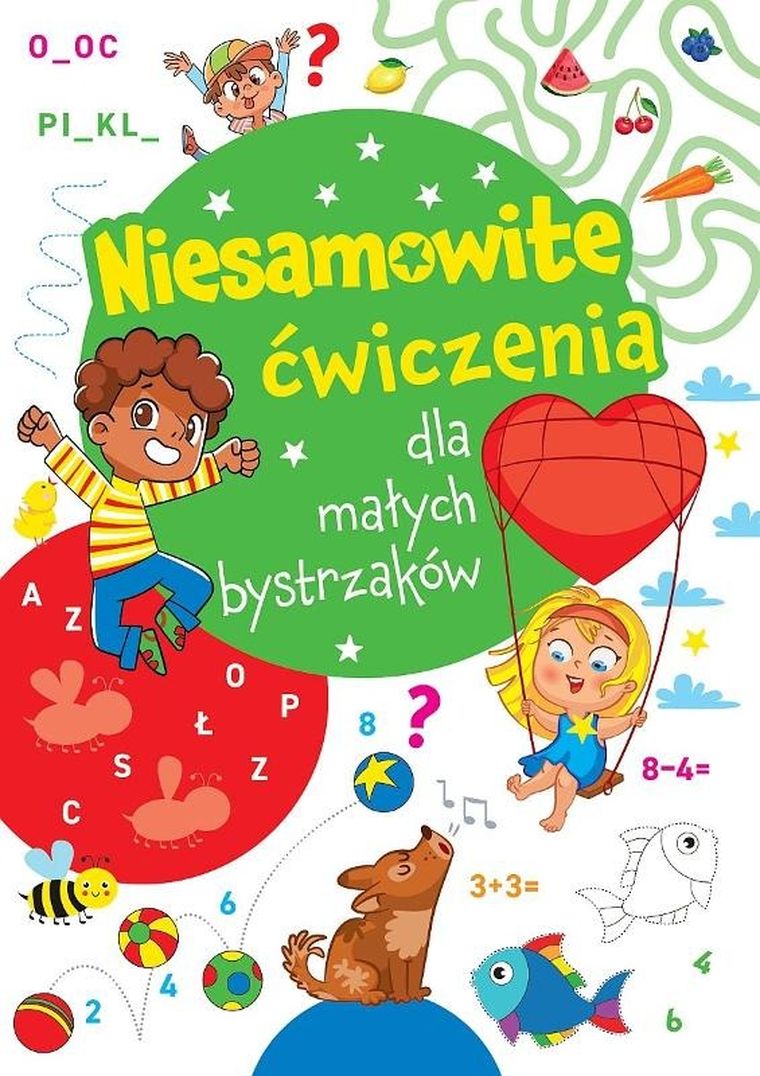 Niesamowite ćwiczenia dla małych bystrzaków. Zielona