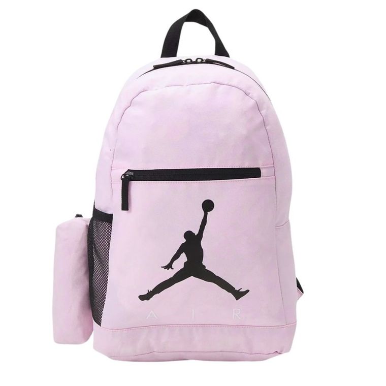 Nike Jordan, plecak szkolny z piórnikiem, różowy