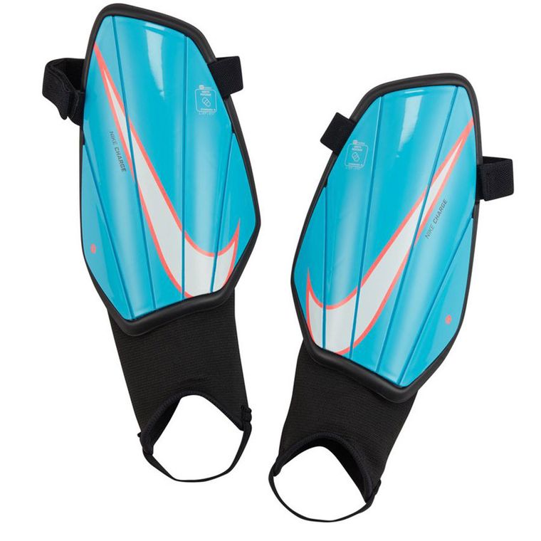 Nike, nagolenniki piłkarskie, Charge SP2164 417, rozmiar L