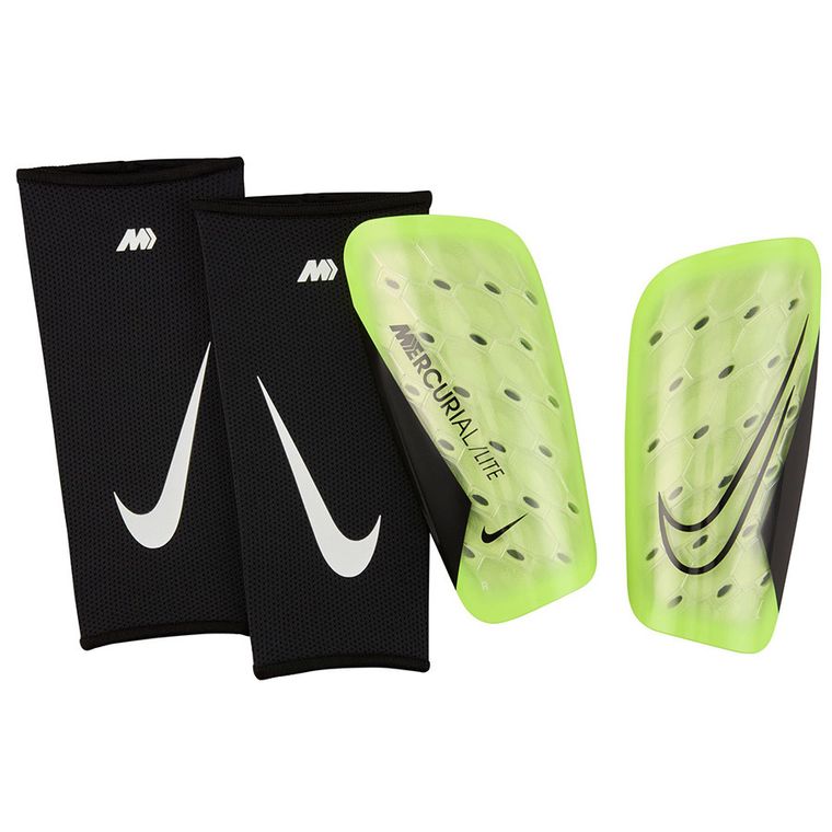 Nike, nagolenniki piłkarskie, Mercurial Lite SuperLock DN3611-702, rozmiar L
