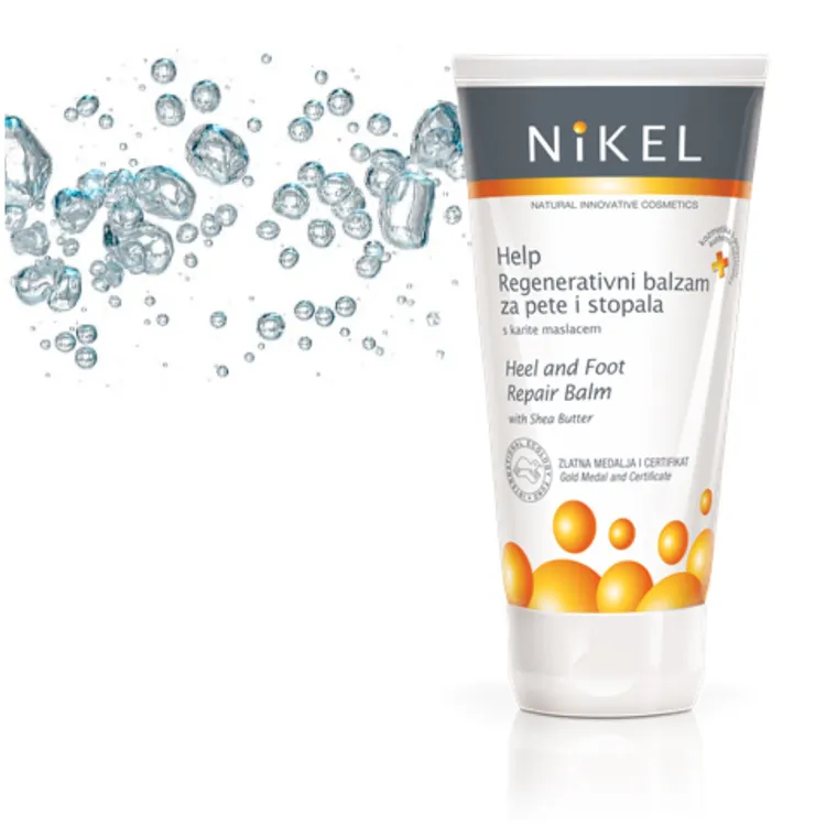 Nikel, Balsam do stóp z masłem shea o działaniu naprawczym i regenerującym, 140 ml