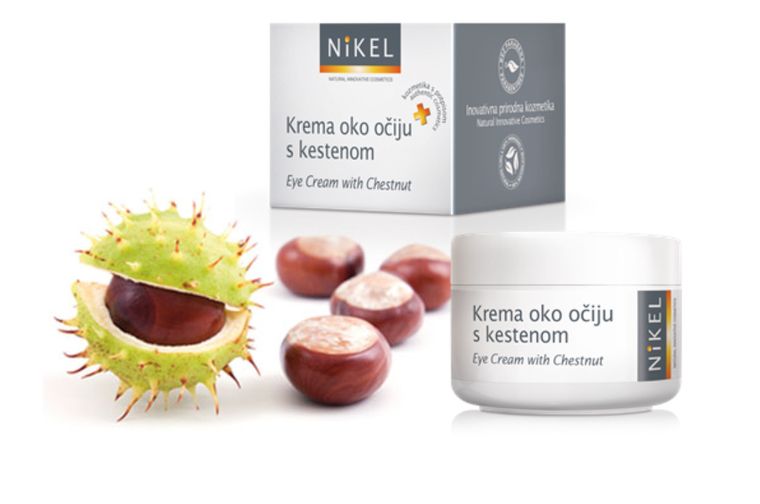 Nikel, Krem rozjaśniający pod oczy z Kasztanowcem, 15 ml