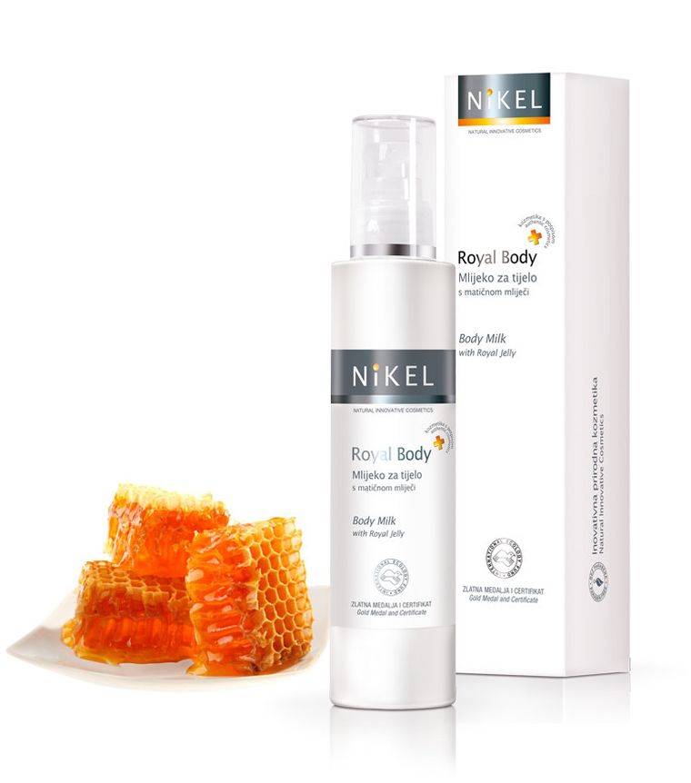 Nikel, Mleczko do ciała z mleczkiem pszczelim, 200 ml