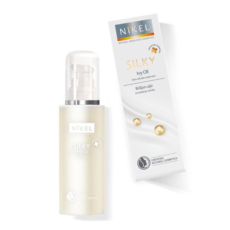 Nikel, Silky, olejek antycellulitowy, Ivy, spray, 125 ml