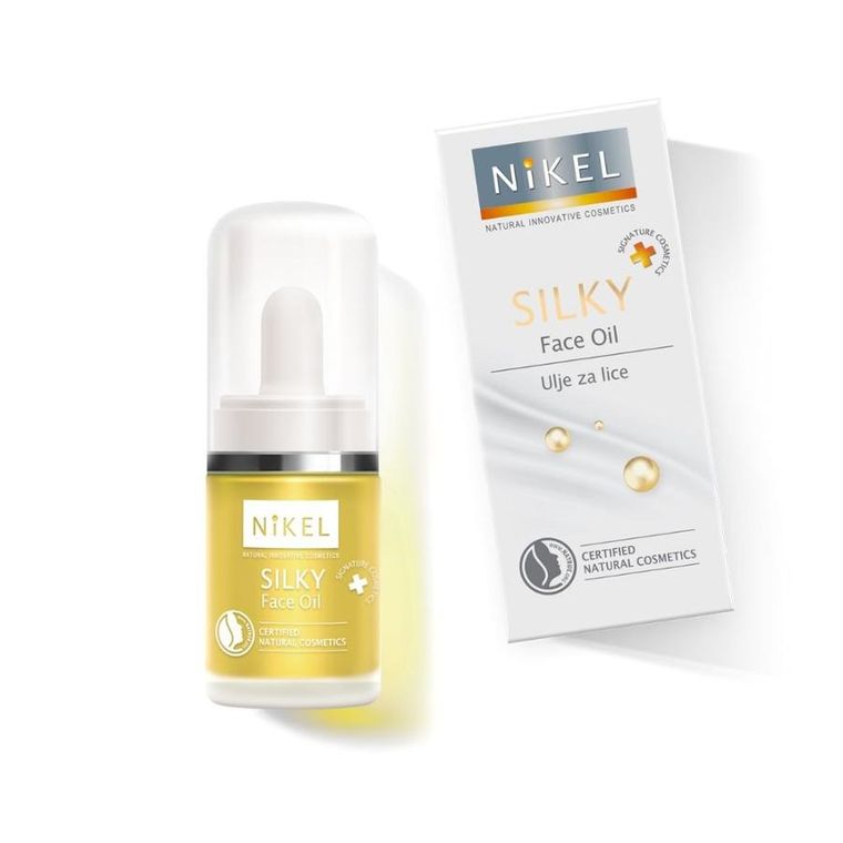 Nikel, Silky, olejek do twarzy, Immortelle, buteleczka, 15 ml