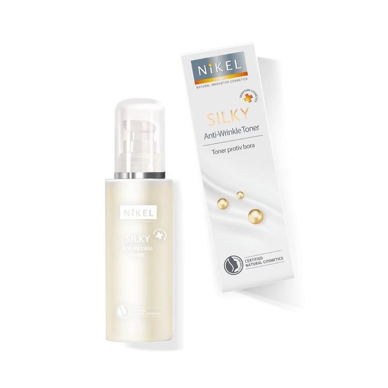 Nikel, Silky, tonik przeciwzmarszczkowy, kompleks różany, spray, 125 ml