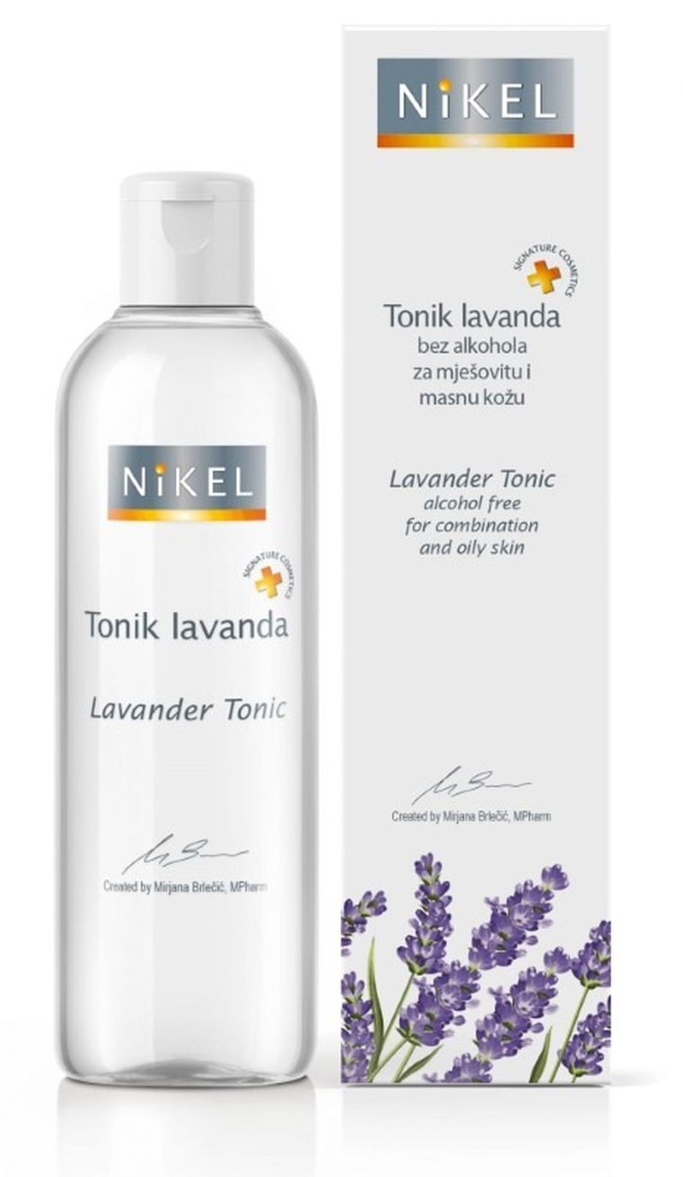 Nikel, tonik lawendowy do cery mieszanej i tłustej, 200 ml