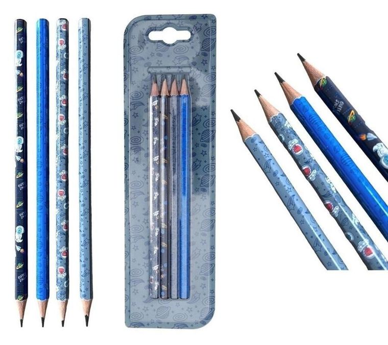 Ninvest, ołówek HB, 4 szt.