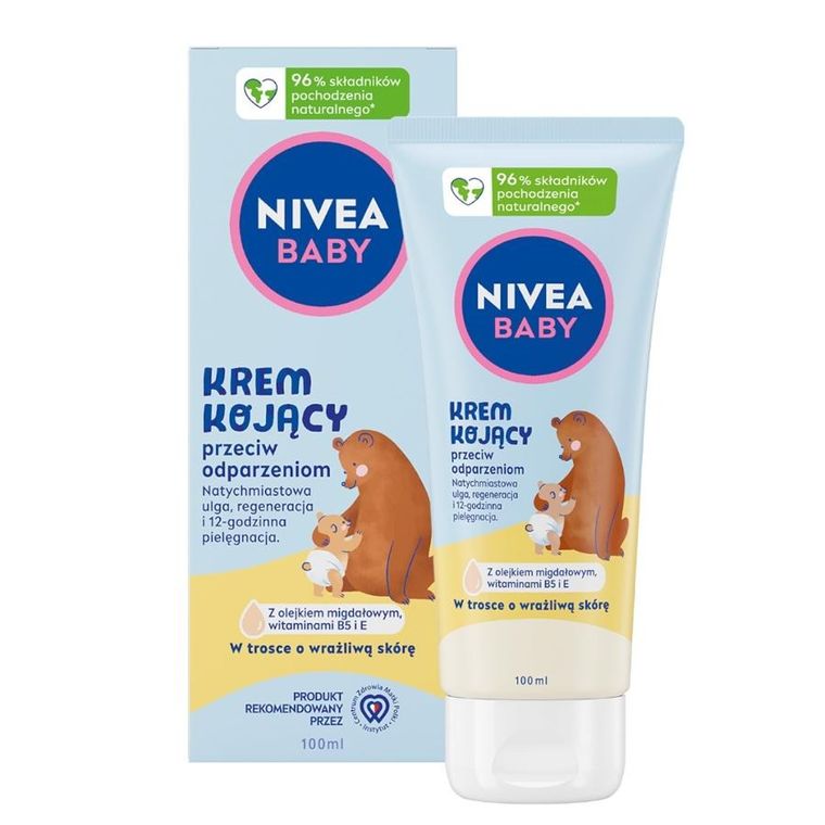Nivea Baby, krem kojący przeciw odparzeniom, 100 ml