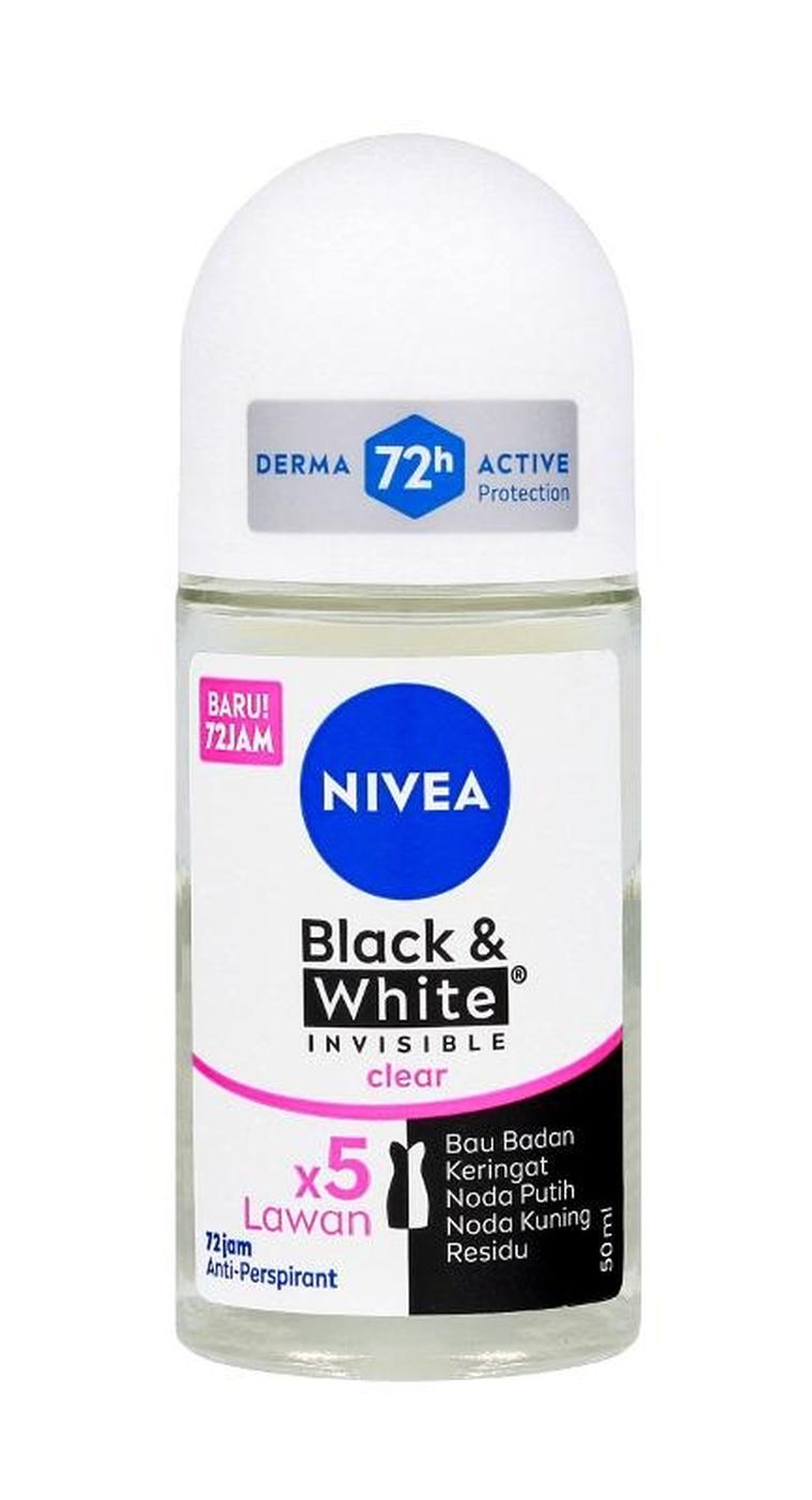 Nivea, Black & White Clear Women, antyperspirant w kulce, 50 ml