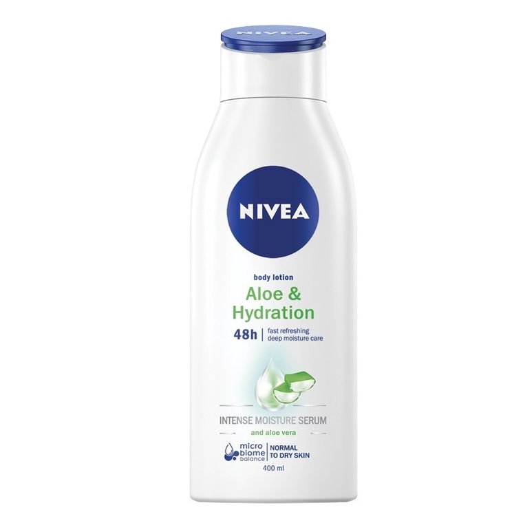 Nivea, Body, balsam do ciała, aloe & hydration, 400 ml