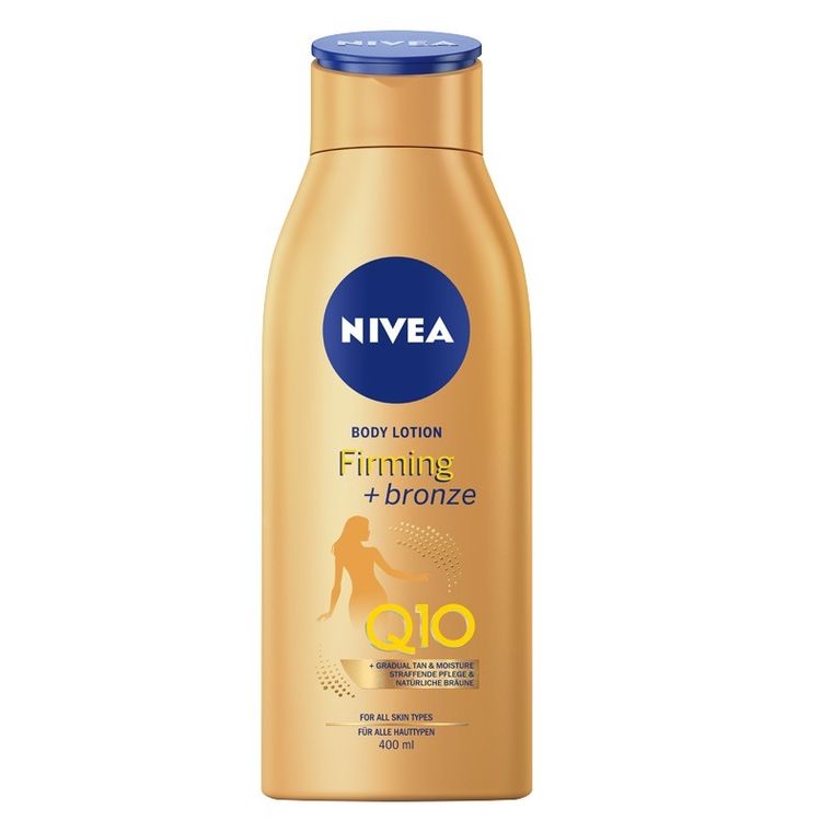 Nivea, Body, balsam do ciała, brązujący firming+bronze q10, 400 ml