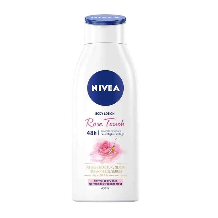 Nivea, Body, balsam, rose touch, 400 ml
