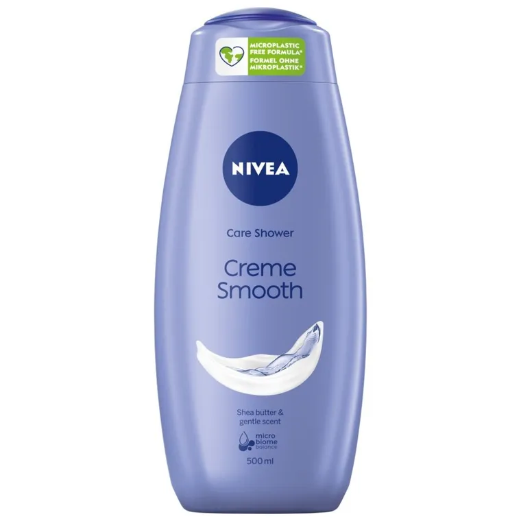 Nivea, Care, Creme Smooth, żel pod prysznic, 500 ml