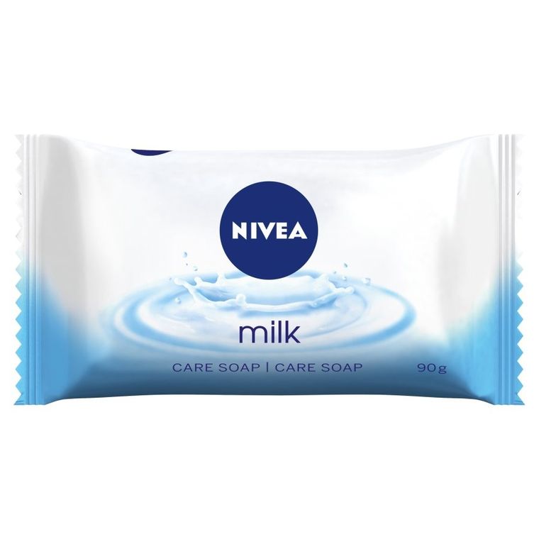 Nivea, Care Soap, mydło w kostce proteiny, mleko, 90g