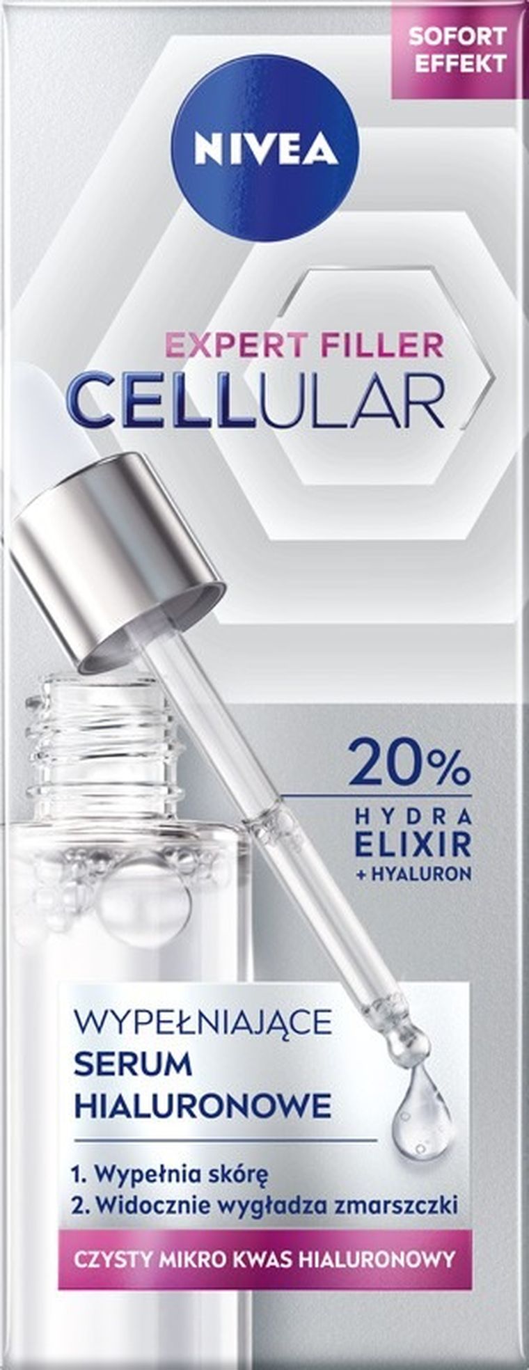 Nivea, Cellular Expert Filler, serum hialuronowe