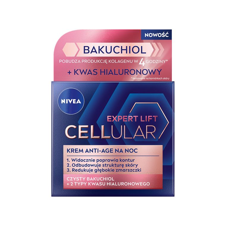 Nivea, Cellular Expert Lift, krem anti-age na noc, 50 ml