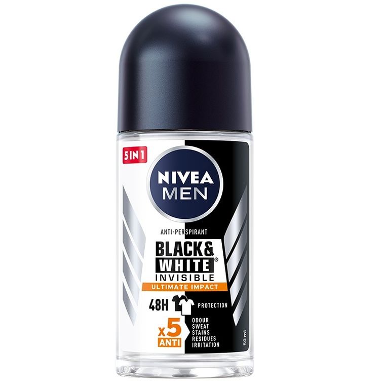 Nivea deo, roll-on męski B&W Ultimate Impact