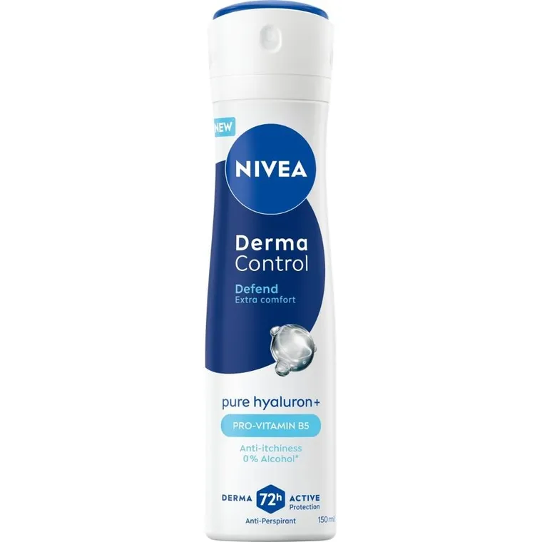 Nivea, Derma Control Defend, antyperspirant, spray, 150 ml