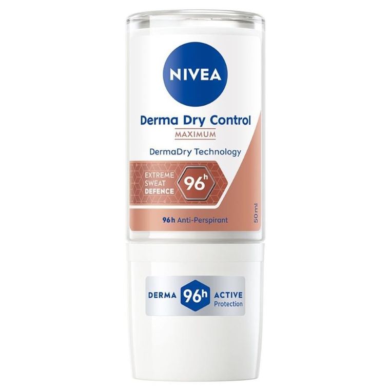 Nivea, Derma Dry Control, antyperspirant w kulce, 50 ml
