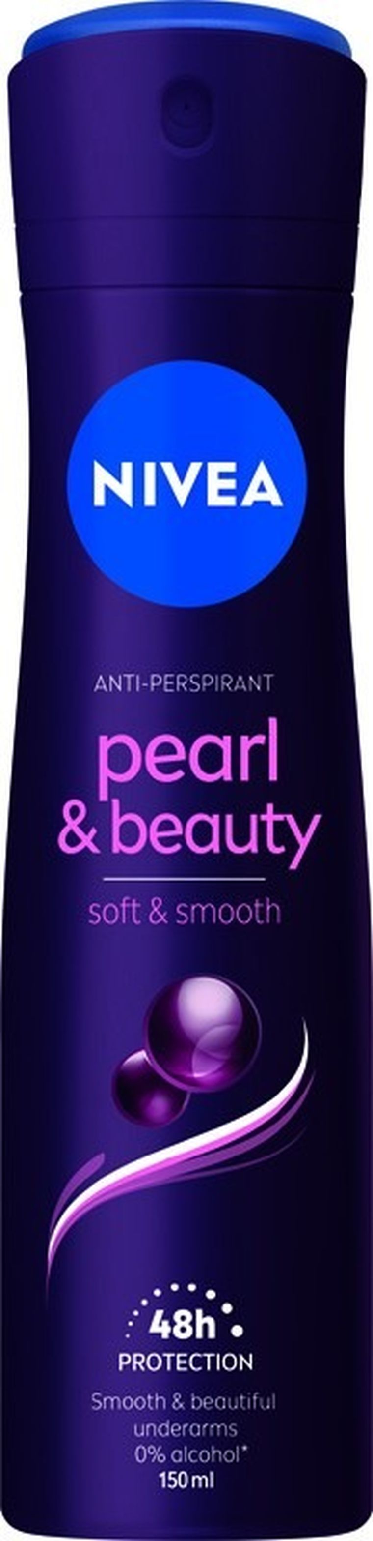 Nivea, dezodorant, pearl&beauty, black, spray, 150 ml