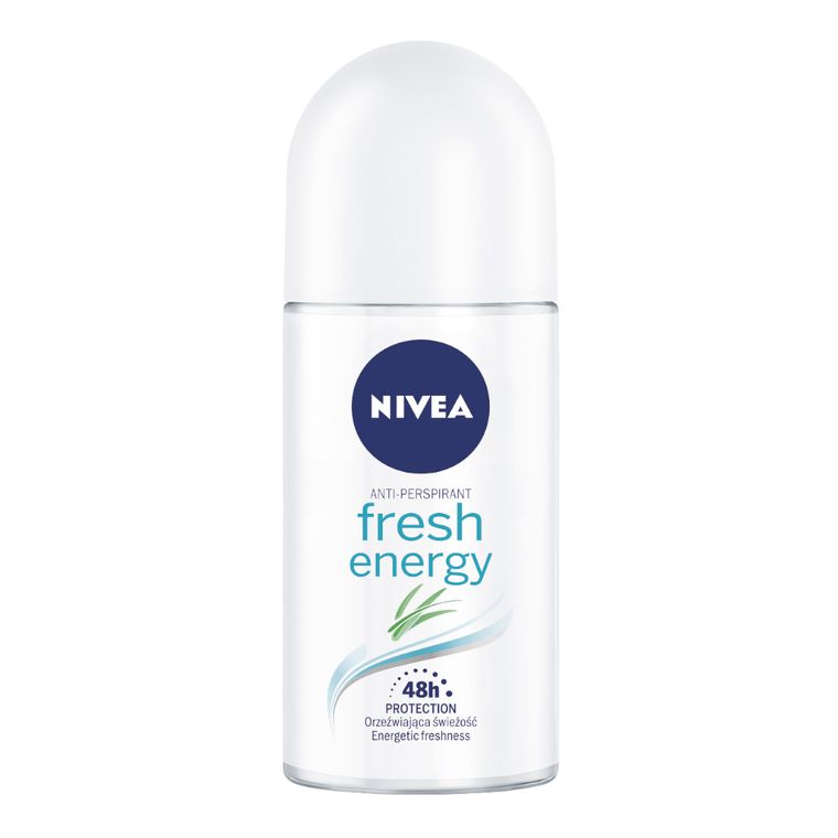 Nivea, Energy Fresh, dezodorant, roll-on, damski, 50 ml
