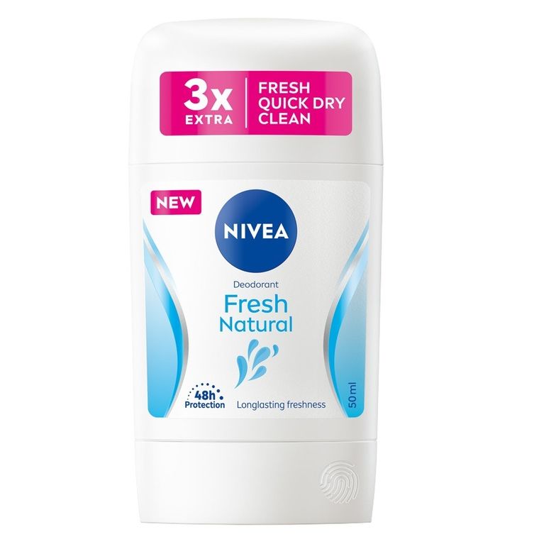 Nivea, Fresh Natural, dezodorant w sztyfcie, 50 ml