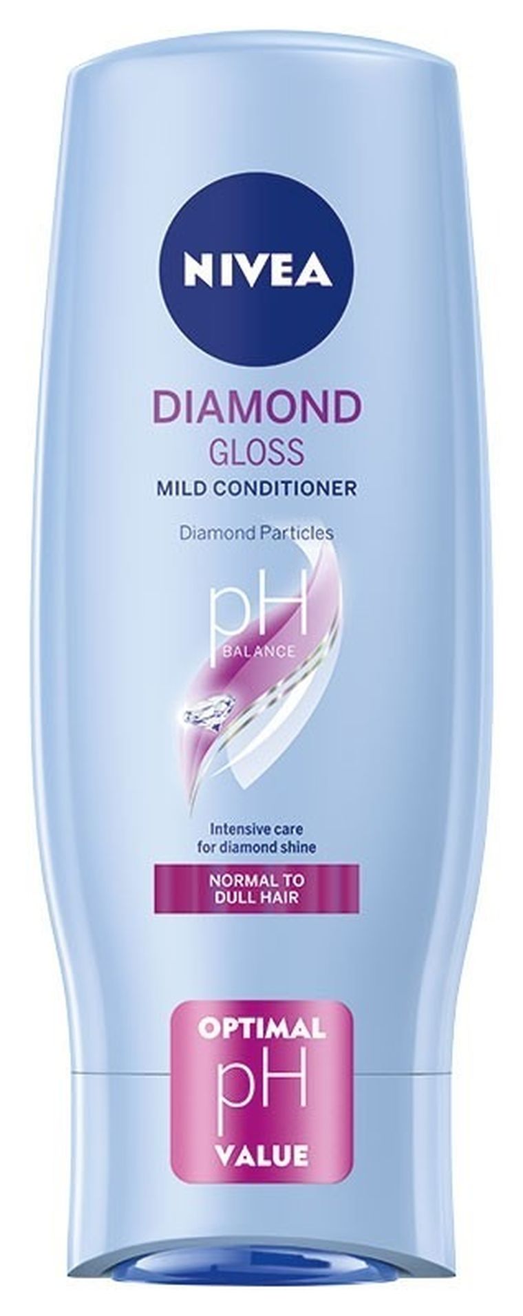 Nivea, Hair Care, odżywka do włosów Diamond Gloss pH Balance, 200 ml