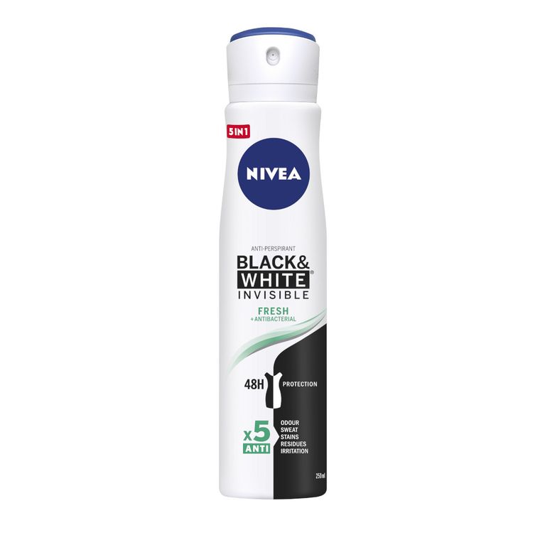 Nivea, Invisible Fresh, dezodorant, spray, damski, 250 ml