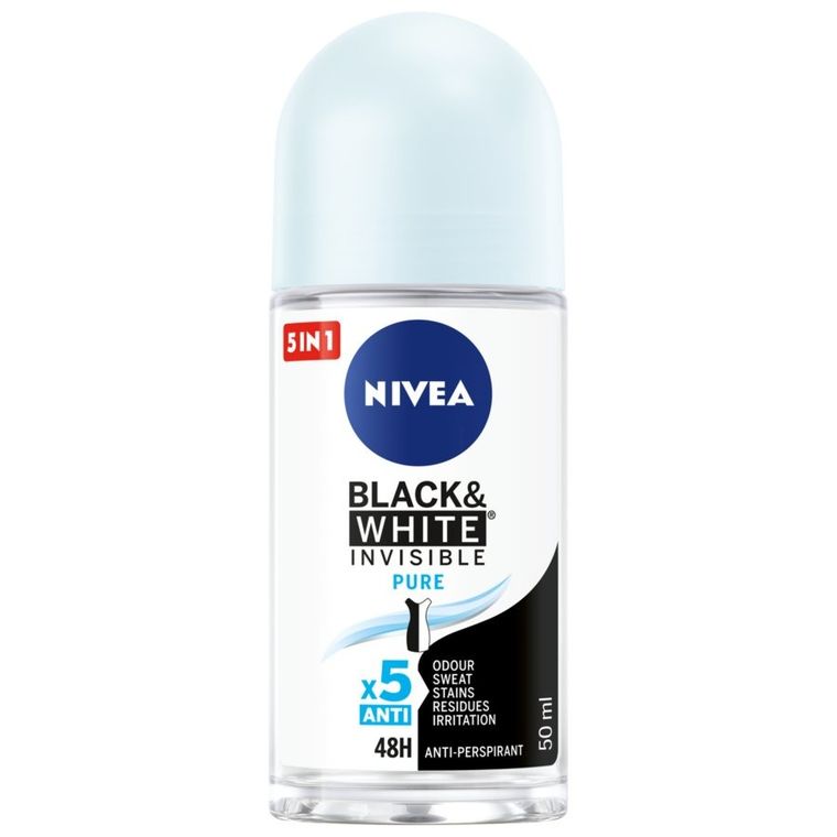 nivea pure invisible antyperspirant w kulce 50 ml   