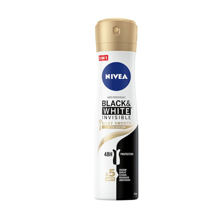 Nivea, Invisible Silky Smooth, dezodorant spray, damski, 150 ml