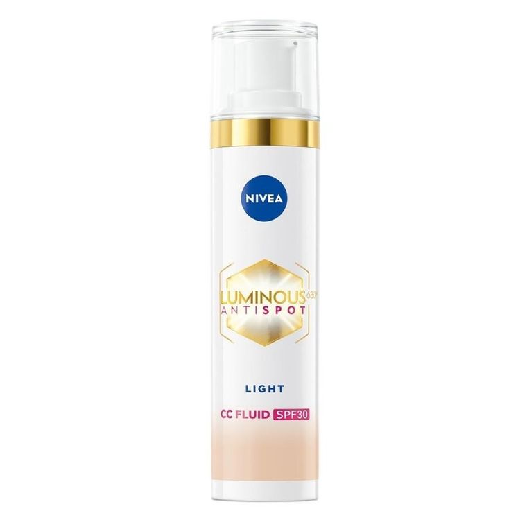 Nivea, Luminous630, krem CC przeciw przebarwieniom SPF30, 01 Light, 40 ml