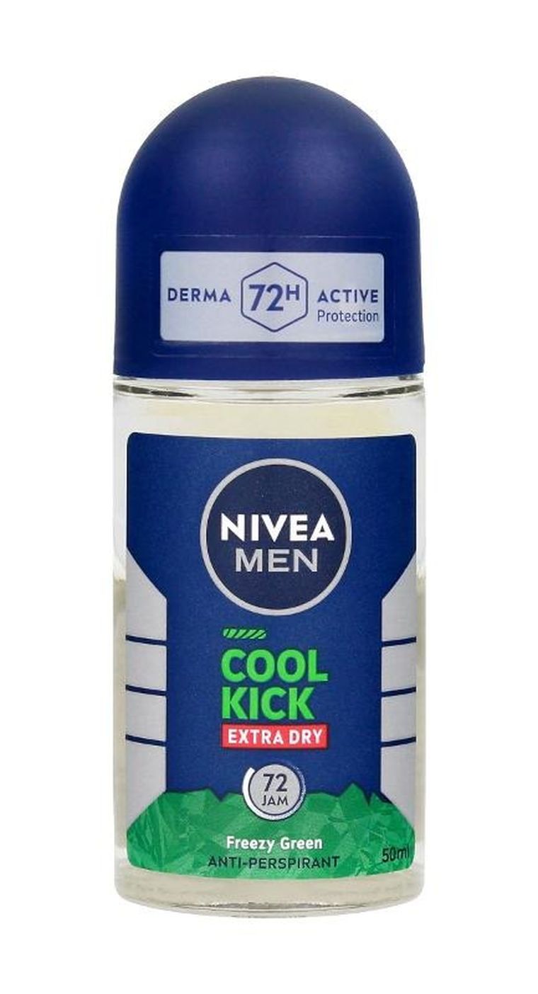 Nivea, Men, antyperspirant w kulce, cool kick, 50 ml