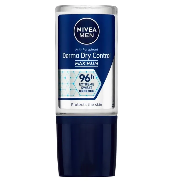 Nivea, Men Derma Dry Control, antyperspirant w kulce dla mężczyzn, 50 ml