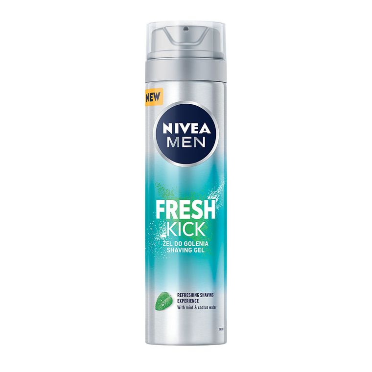 Nivea, Men, Fresh Kick, żel do golenia