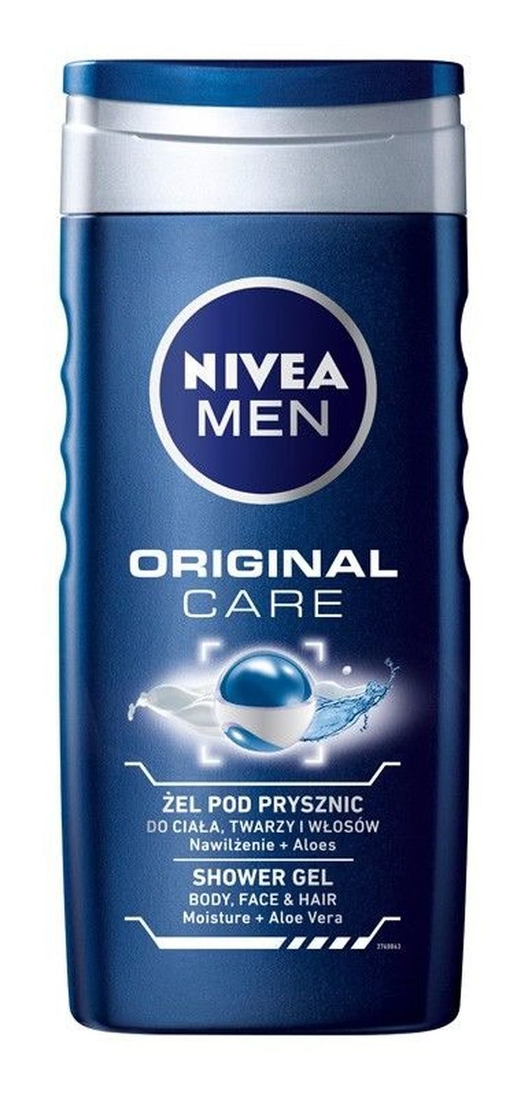 Nivea Men, Original Care, żel pod prysznic, 250 ml