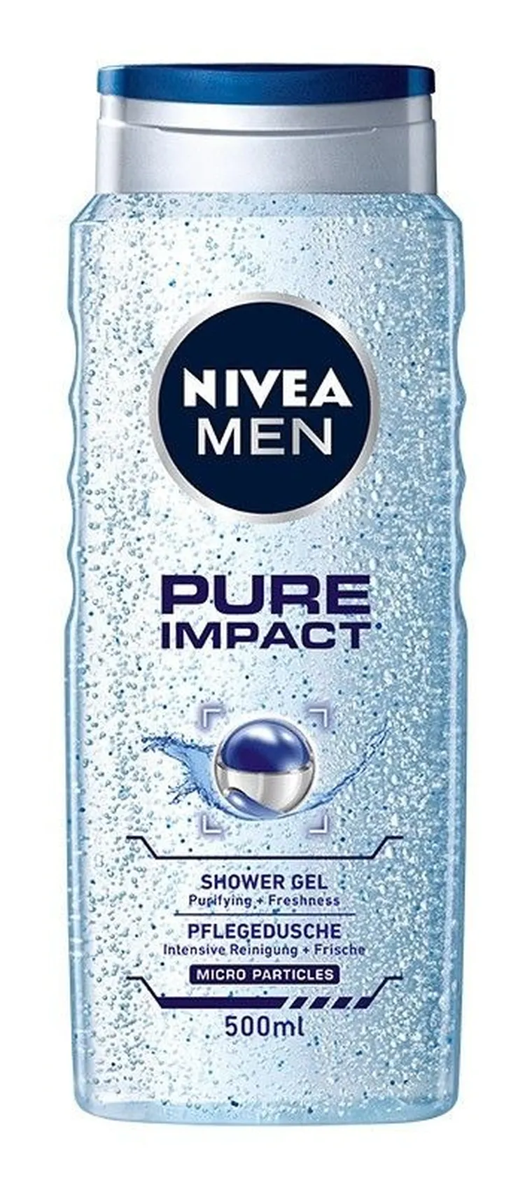 Nivea Men, Pure Impact, żel pod prysznic, 500 ml