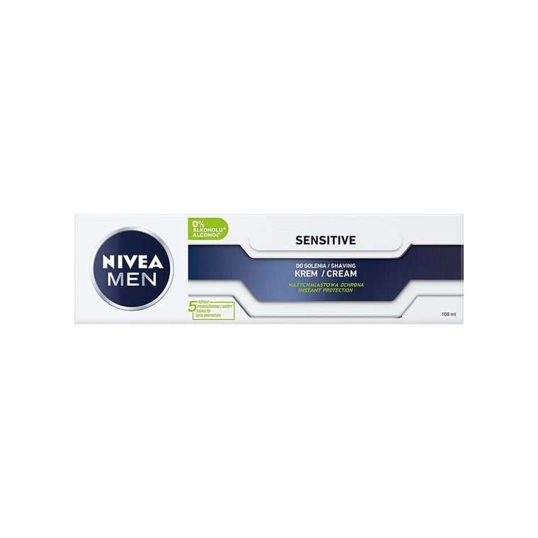 Nivea Men, Sensitive, krem do golenia, 100 ml