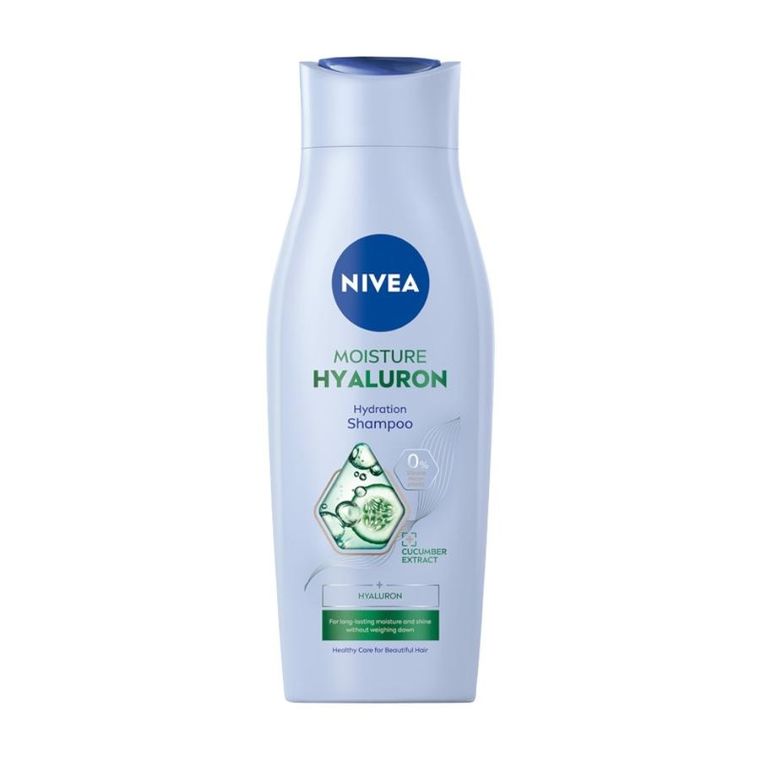 Nivea, Moisture Hyaluron, szampon nawilżający z kwasem hialuronowym, 400 ml