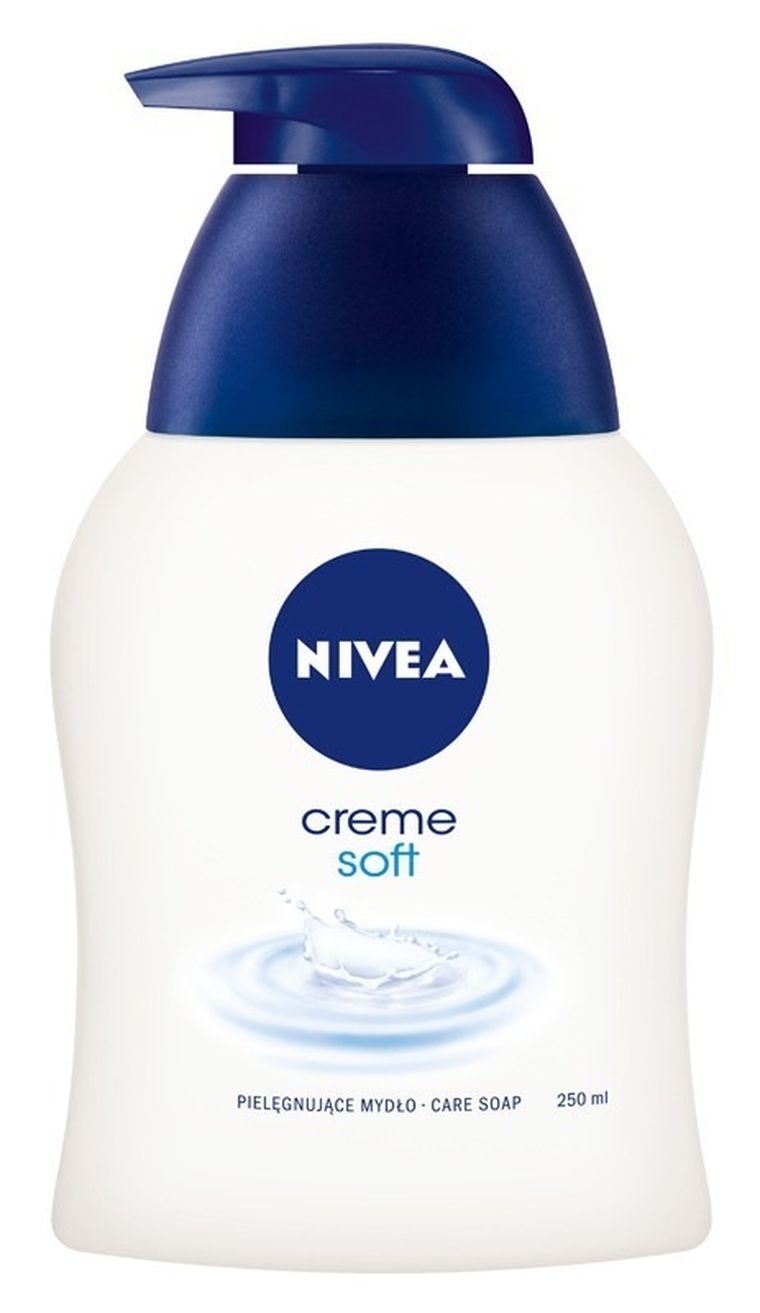 Nivea, mydło w płynie, Cream & Soft, 250 ml