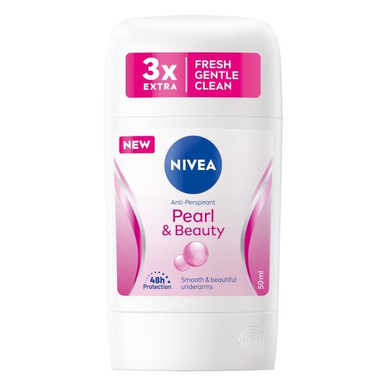 Nivea, Pearl & Beauty, antyperspirant w sztyfcie, 50 ml