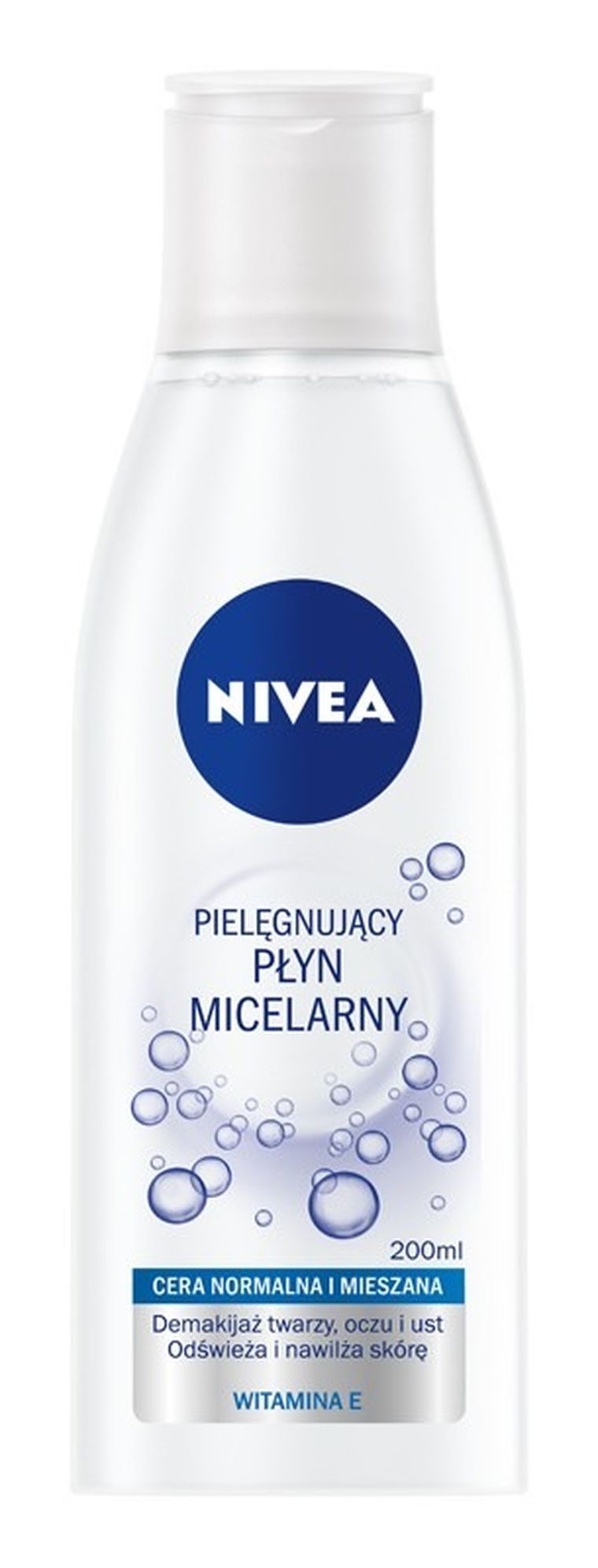 Nivea, płyn micelarny do demakijażu do cery normalnej i mieszanej, 200 ml