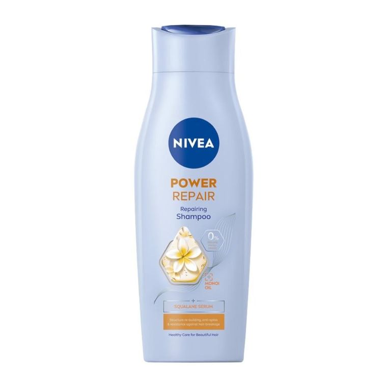 Nivea, Power Repair, szampon naprawczy, 400 ml